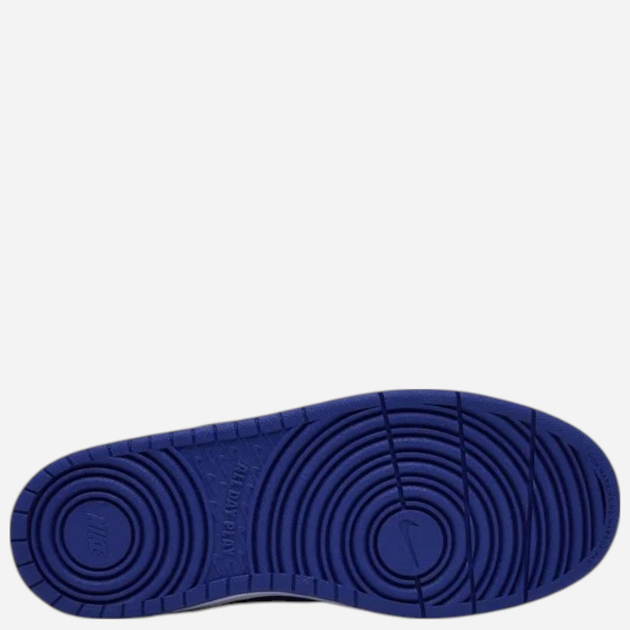 Дитячі високі кеди для хлопчика Nike Court Borough Mid 2 (GS) CD7783-404 28.5 (11.5C US) Сині з чорним (197594224551) - зображення 4