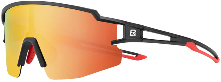 Okulary rowerowe Rockbros UV400 Black Red (5907769373176) - obraz 2
