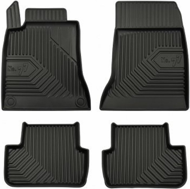 Комплект автомобільних килимків Frogum No.77 для Mercedes-Benz CLA C117 2013–2019 4 шт (5902643441262) - зображення 1