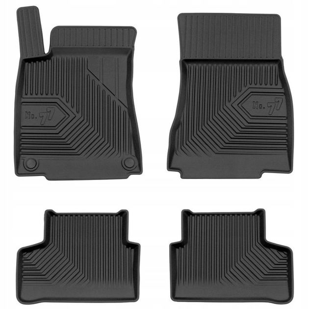 Dywaniki samochodowe Frogum No.77 do Mercedes-Benz B-Class W247 / Mercedes-Benz CLA C118 / Mercedes-Benz GLA H247 od 2018 4 szt (5902643442726) - obraz 1