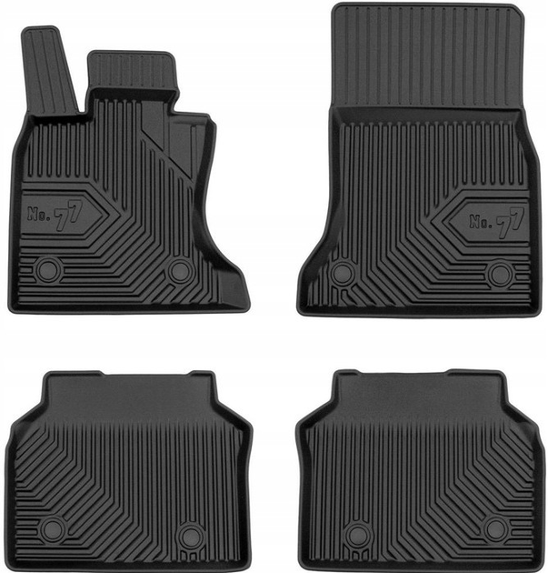 Dywaniki samochodowe Frogum No.77 do BMW 5 Series Gran Turismo F07 2009–2017 4 szt (5902643441613) - obraz 1