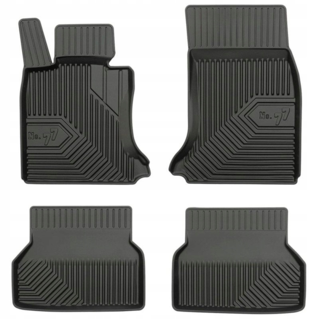 Комплект автомобільних килимків Frogum No.77 для BMW 5 Series E60 / BMW 5 Series Touring E61 2003–2010 4 шт (5902643440388) - зображення 1