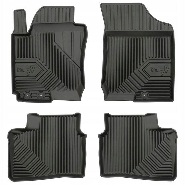 Комплект автомобільних килимків Frogum No.77 для Hyundai i30 I 2007–2012 4 шт (5902643442047) - зображення 1