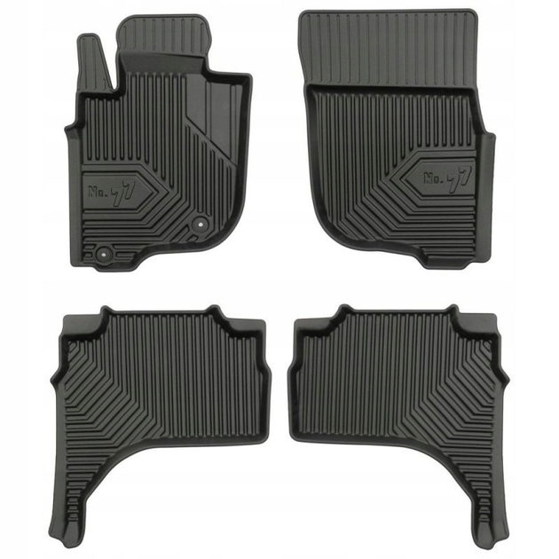 Dywaniki samochodowe Frogum No.77 do Mitsubishi L200 VI od 2019 4 szt (5902643441989) - obraz 1