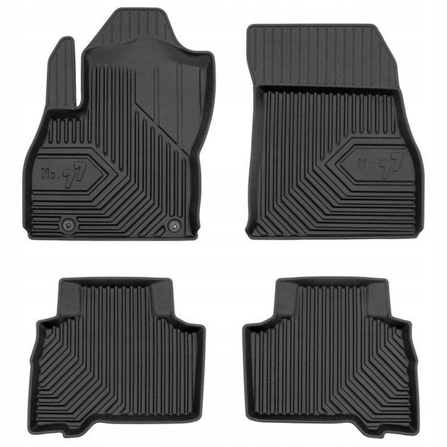 Dywaniki samochodowe Frogum No.77 do Fiat Qubo 2008–2020 4 szt (5902643442245) - obraz 1