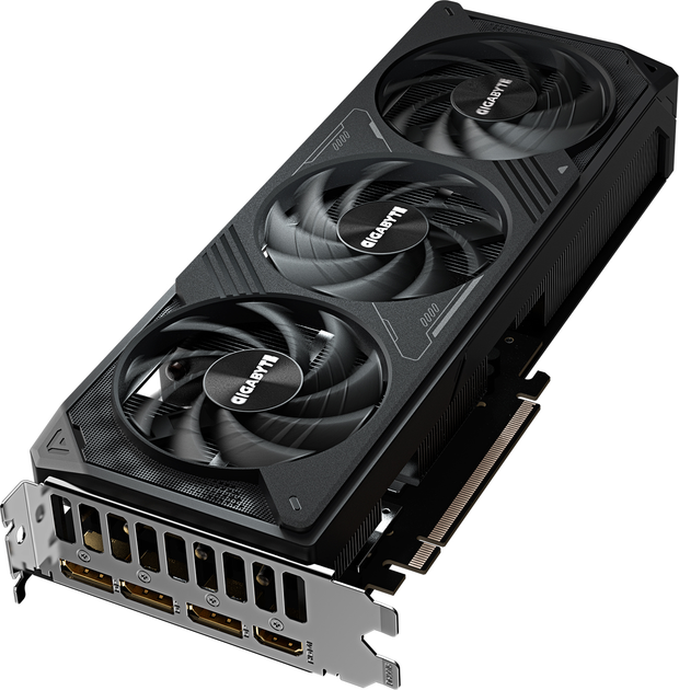 Відеокарта Gigabyte PCI-Ex GeForce RTX 5070 Windforce SFF 12GB GDDR7 (192bit) (2512/28000) (HDMI, 3 x DisplayPort) (GV-N5070WF3-12GD) - зображення 5
