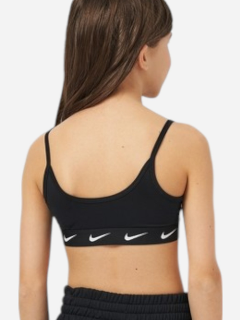 Дитячий спортивний топ для дівчинки Nike G Nk Df One Bra FD2276-010 122-128 XS Чорний (196608886730) - зображення 2