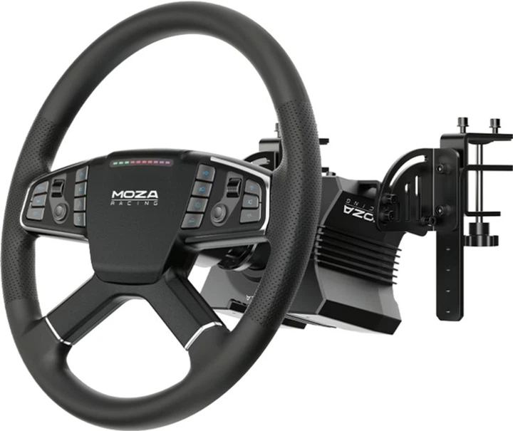 Kierownica przewodowa MOZA R5 Trucking Bundle do komputera PC, 14 węzłów, dwa pedały SR-PLite (MOZRS071)) - obraz 2