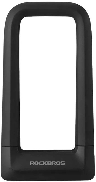 Zapięcie rowerowe Rockbros RKS626 U-lock Black (5907769313523) - obraz 1