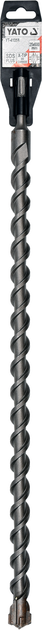 Wiertło do żelbetu Yato sds plus premium x tip 25 x 600 mm YT-41968 (5906083037269) - obraz 2