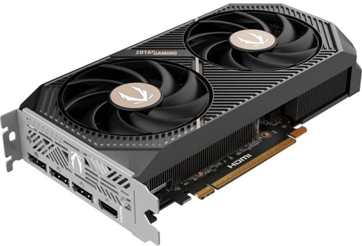 Karta graficzna Zotac PCI-Ex GeForce RTX 5060 GAMING AMP 8GB GDDR7 (128bit) (2550/28000) (HDMI, 3 x DisplayPort) (ZT-B50600F-10M) - obraz 3