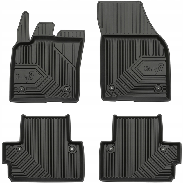 Dywaniki samochodowe Frogum No.77 do Volvo C30 / Volvo S40 II 2006–2012 4 szt (5902643441231) - obraz 1