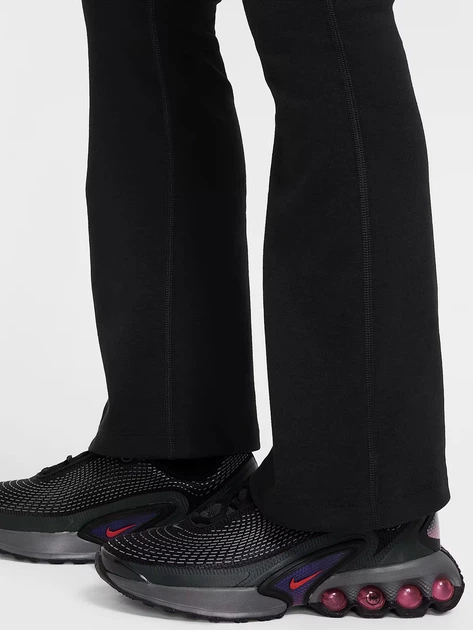 Spodnie dresowe młodzieżowe dziewczęce Nike G Nsw Clssc Hr Flare Tght Lbr FZ5585-010 137-147 M Czarne (197596834703) - obraz 4