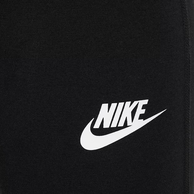 Дитячі спортивні штани для дівчинки Nike G Nsw Clssc Hr Flare Tght Lbr FZ5585-010 128-137 S Чорні (197596628166) - зображення 5