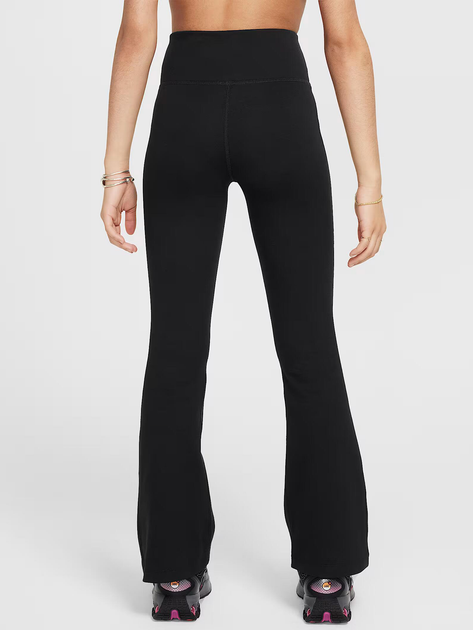 Підліткові спортивні штани для дівчинки Nike G Nsw Clssc Hr Flare Tght Lbr FZ5585-010 137-147 M Чорні (197596834703) - зображення 2