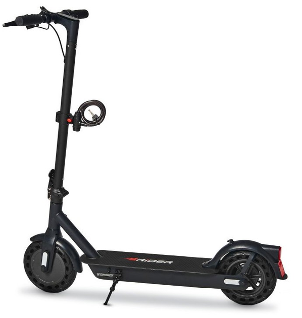 Hulajnoga elektryczna Rider 10 Czarna (5905923645114) - obraz 3