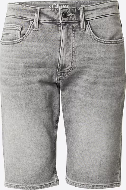 Шорти s.Oliver Denim Bermudas 34 Сірий 2162337.92Z3 - изображение 4