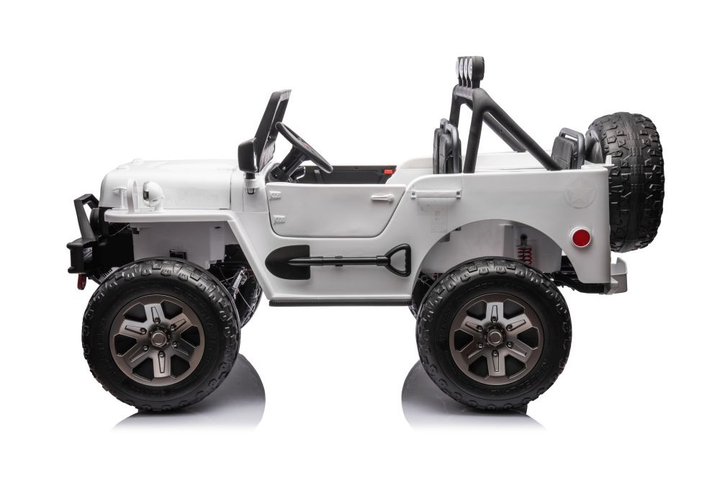 Електромобіль для дітей Lean Toys JH-102 4x4 Білий (5905679073711) - зображення 7