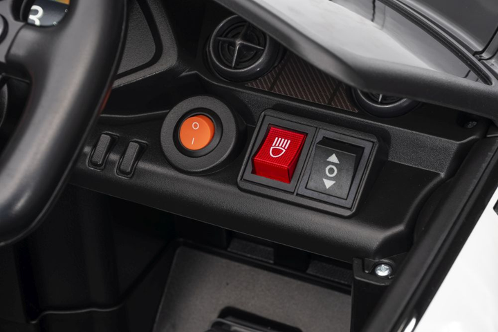 Samochód elektryczny dla dzieci Lean Toys Mercedes AMG GT3 Czarny (5905679074336) - obraz 6