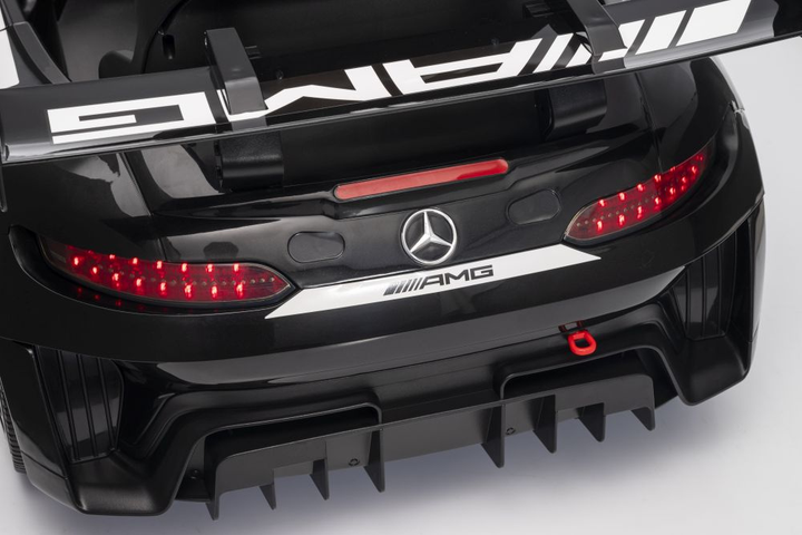 Samochód elektryczny dla dzieci Lean Toys Mercedes AMG GT3 Czarny (5905679074336) - obraz 8