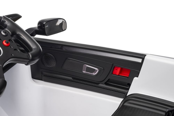 Samochód elektryczny dla dzieci Lean Toys Mercedes AMG GT3 Biały (5905679074329) - obraz 6