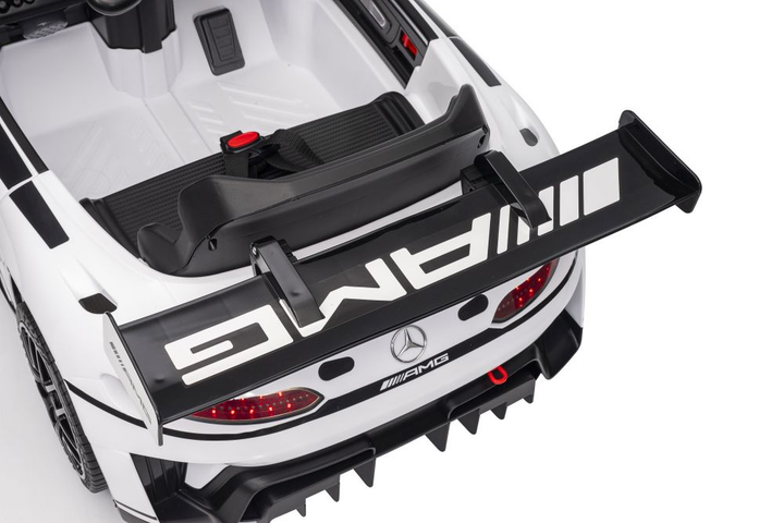 Samochód elektryczny dla dzieci Lean Toys Mercedes AMG GT3 Biały (5905679074329) - obraz 8