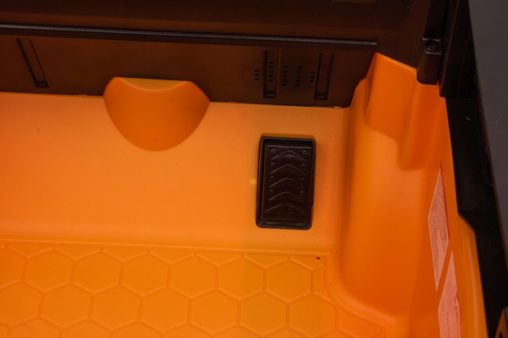 Wózek widłowy na akumulator Lean Toys JCB Żółty (5905884456231) - obraz 14