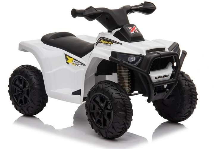 Квадроцикл електричний для дітей Lean Toys XH116 Білий (5908275993100) - зображення 1