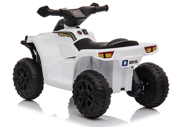 Квадроцикл електричний для дітей Lean Toys XH116 Білий (5908275993100) - зображення 11