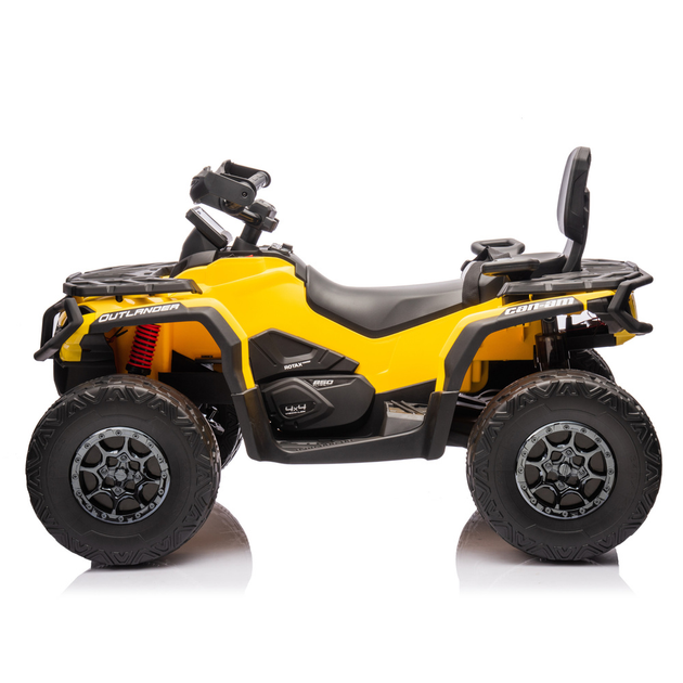 Quad elektryczny dla dzieci Lean Toys Can-Am Outlander 4x4 DK-CA005 Żółty (5905991060765) - obraz 11