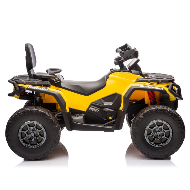 Quad elektryczny dla dzieci Lean Toys Can-Am Outlander 4x4 DK-CA005 Żółty (5905991060765) - obraz 12