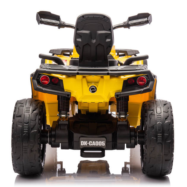 Quad elektryczny dla dzieci Lean Toys Can-Am Outlander 4x4 DK-CA005 Żółty (5905991060765) - obraz 14