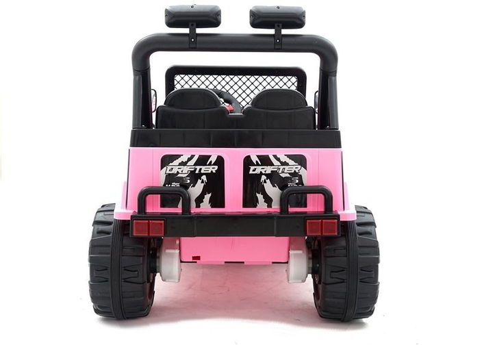 Електромобіль для дітей Lean Toys Jeep Raptor S618 EVA Рожевий (5902808153597) - зображення 12