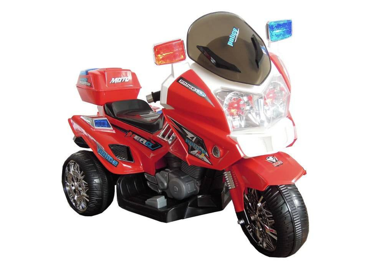 Motocykl elektryczny dla dzieci Lean Toys CH815 Czerwony (5902808151067) - obraz 2