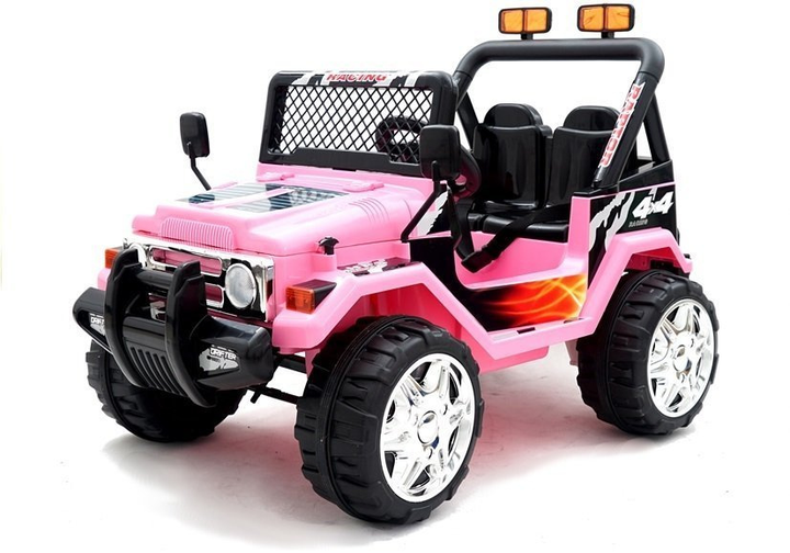 Електромобіль для дітей Lean Toys Jeep Raptor S618 EVA Рожевий (5902808153597) - зображення 13