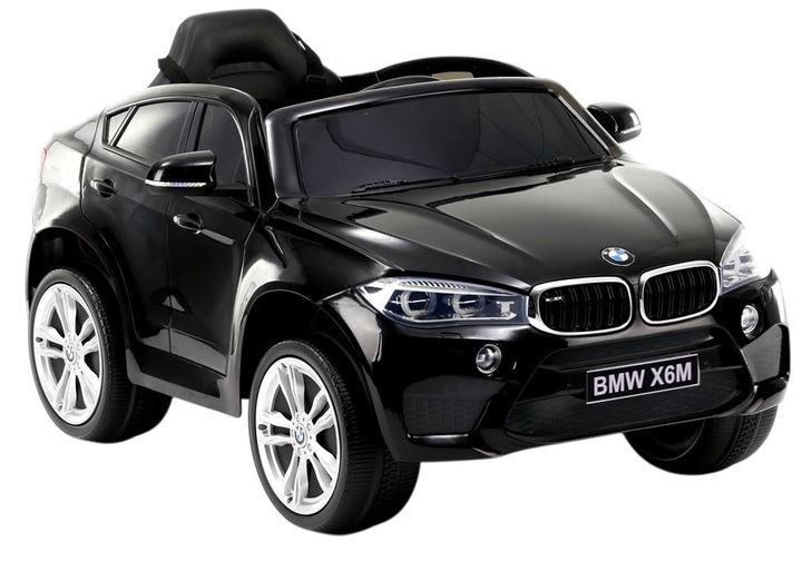 Електромобіль для дітей Lean Toys BMW X6 Чорний (5902808154839) - зображення 1
