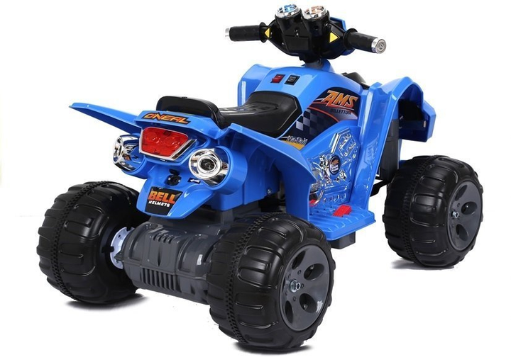 Квадроцикл електричний для дітей Lean Toys Синій (5902808150091) - зображення 5