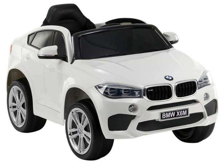 Samochód elektryczny dla dzieci Lean Toys BMW X6 Biały (5902808154822) - obraz 7
