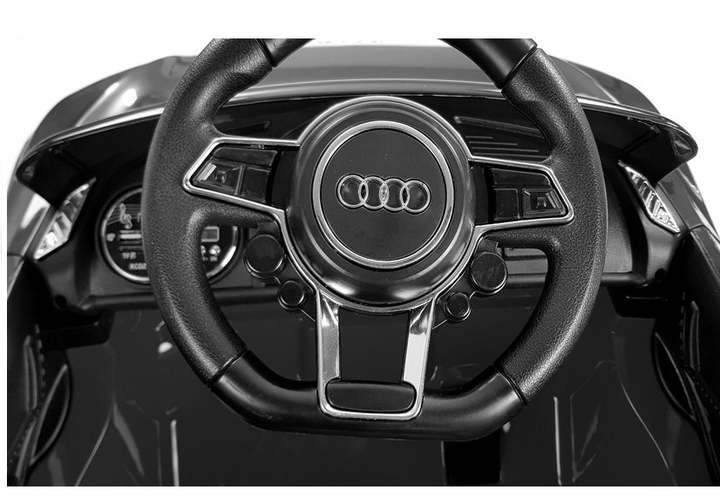 Samochód elektryczny dla dzieci Lean Toys Audi R8 Spyder Biały (5902808154761) - obraz 8
