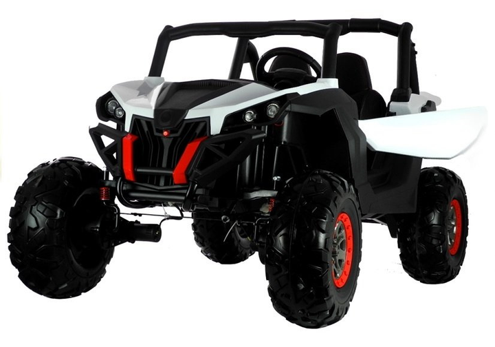 Електромобіль для дітей Lean Toys Jeep XMX603 Білий (5902808152583) - зображення 9