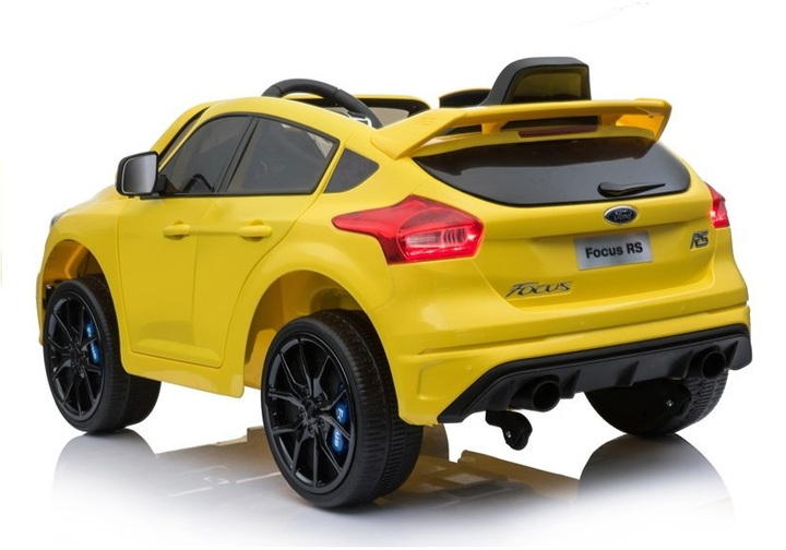 Samochód elektryczny dla dzieci Lean Toys Ford Focus Żółty (5907625580823) - obraz 13