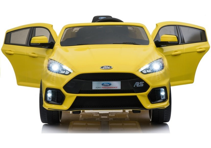 Samochód elektryczny dla dzieci Lean Toys Ford Focus Żółty (5907625580823) - obraz 15