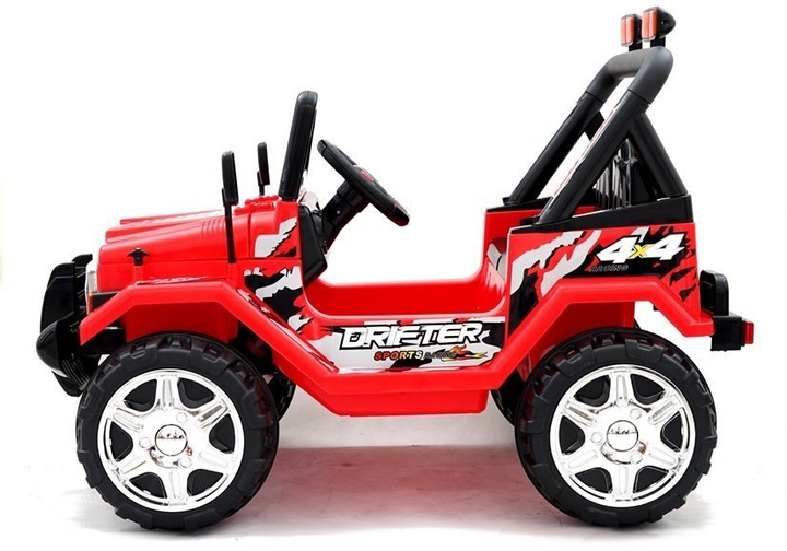 Електромобіль для дітей Lean Toys Jeep Raptor S618 EVA Червоний (5902808153580) - зображення 9