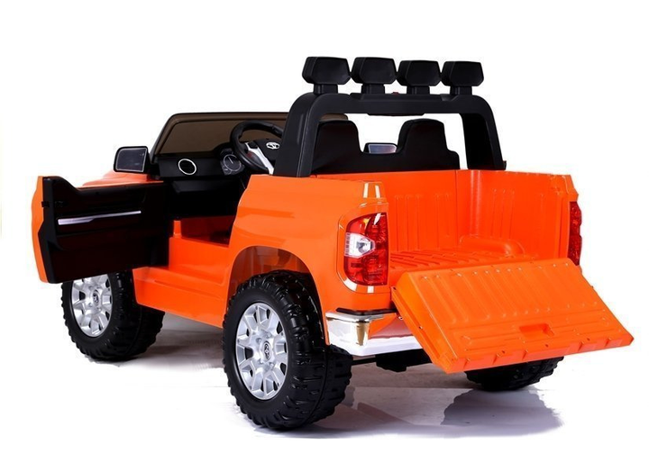 Samochód elektryczny dla dzieci Lean Toys Toyota Tundra Pomarańczowy (5902808158646) - obraz 6
