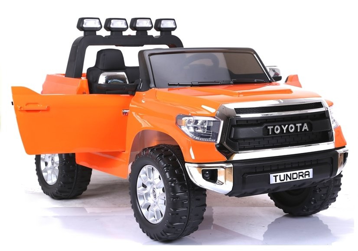 Samochód elektryczny dla dzieci Lean Toys Toyota Tundra Pomarańczowy (5902808158646) - obraz 8