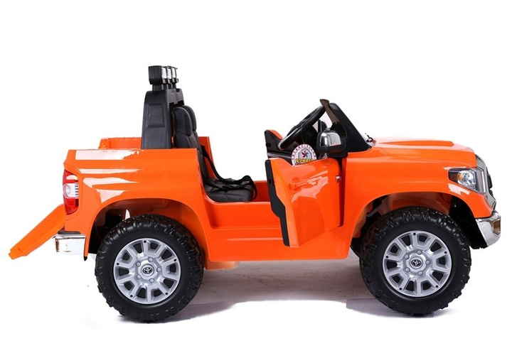 Samochód elektryczny dla dzieci Lean Toys Toyota Tundra Pomarańczowy (5902808158646) - obraz 14