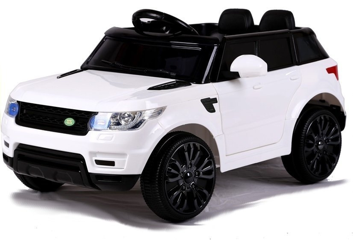 Електромобіль для дітей Lean Toys HL1638 Білий (5902808155058) - зображення 4