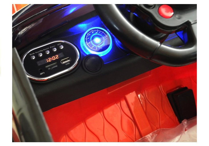 Samochód elektryczny dla dzieci Lean Toys HL1638 Czerwony (5902808155065) - obraz 2