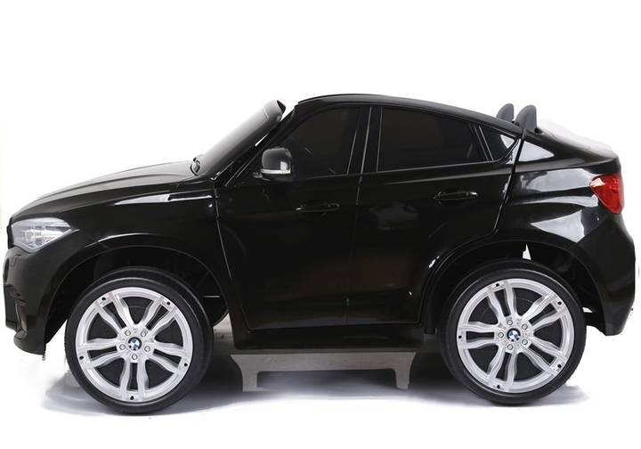 Samochód elektryczny dla dzieci Lean Toys BMW X6M Czarny (5902808155171) - obraz 17