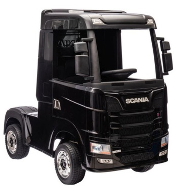Samochód elektryczny dla dzieci Lean Toys Scania 500R HL698 4x4 lakierowany Czarny (5905991029250) - obraz 1